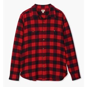 New Hatley Heritage Red Shirt Mens Large Red Buffalo Plaid